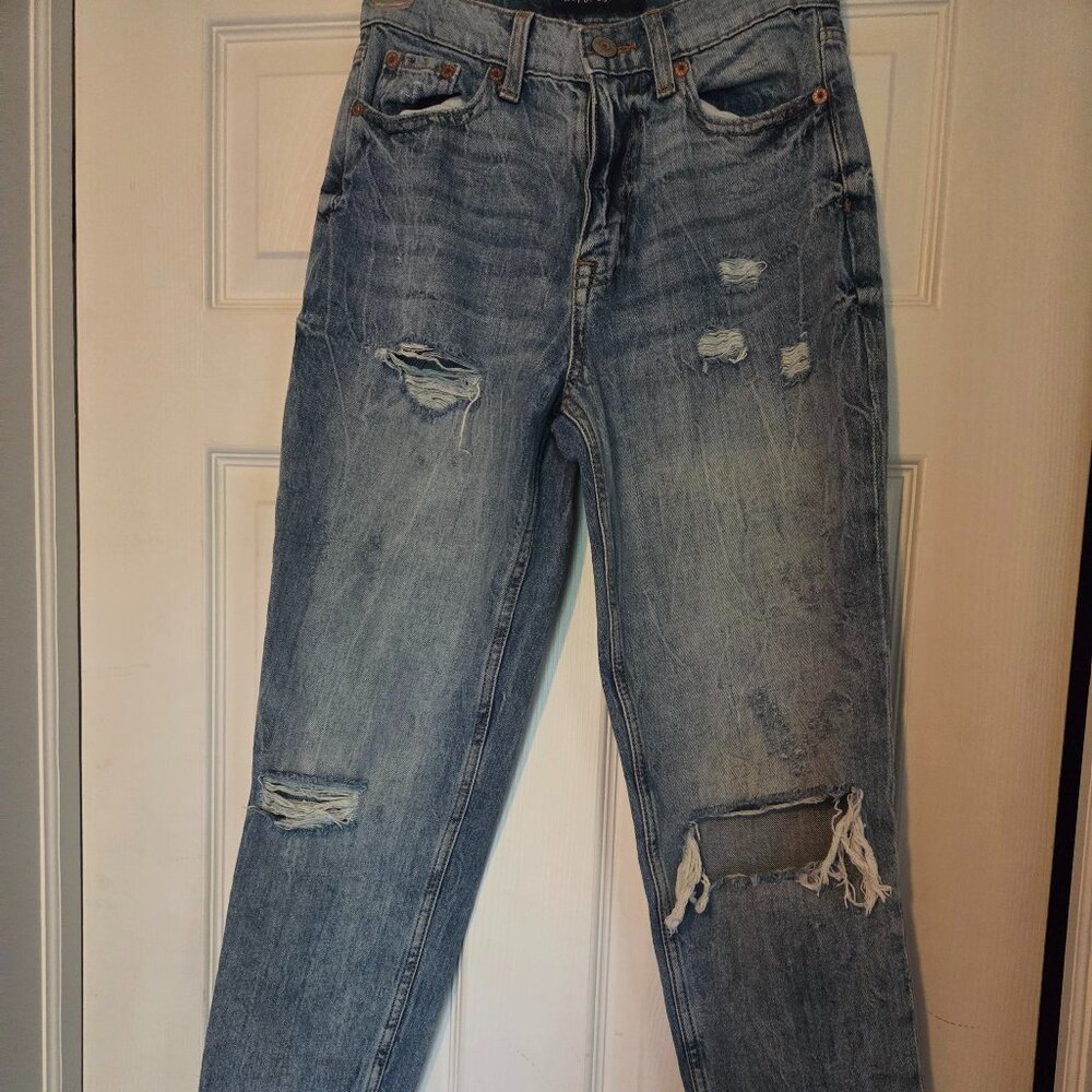 Aeropostale Mom jeans, Size 00R - Picture 2 of 6